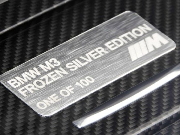 BMW M3 Frozen Silver Edition BMW M3 Frozen Silver Edition