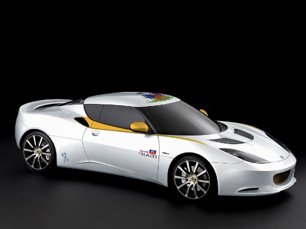 Lotus Evora Naomi for Haiti Lotus Evora Naomi for Haiti