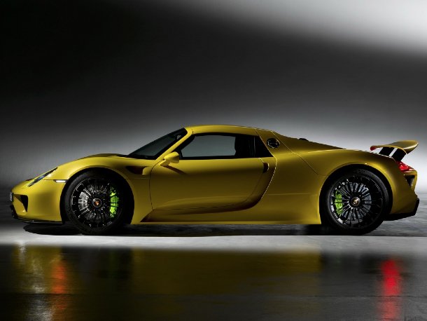 Platz 3: Porsche 918 Spyder Platz 3: Porsche 918 Spyder