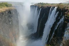 Victoriafälle im August - Livingstone - Zambia