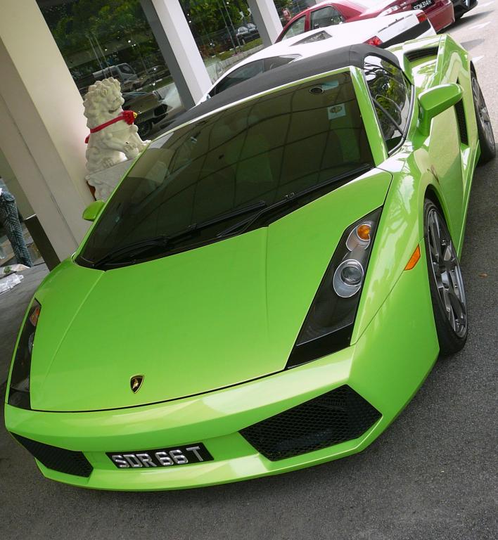 Lamborghinihändler in Singapore