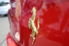 Detail am Ferrari F550 Maranello