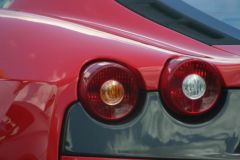 Detail am Ferrari F430 Scuderia