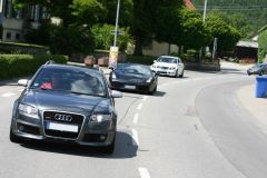 Audi RS4, Lamborghini Gallardo NERA und Mercedes-Benz C63 AMG