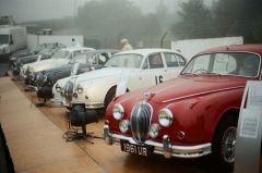 Präsentation zum Thema "50 Jahre Mark II" am Jaguar-Zelt