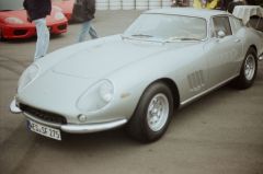 Der Ferrari Club Deutschland präsentierte wie immer einige sehenswerte Mitgliederfahrzeuge.
Hier ein 275 GTB.