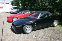 Alfa Romeo SZ (rot) und RZ (schwarz) (OGP 2008)