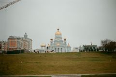 In Saransk, der Hauptstadt Mordwiniens, ist in den letzten Jahren diese ganz neue, eindrucksvolle Kathedrale entstanden.