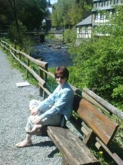 Im Monschauer Stadtpark, Mai 2009