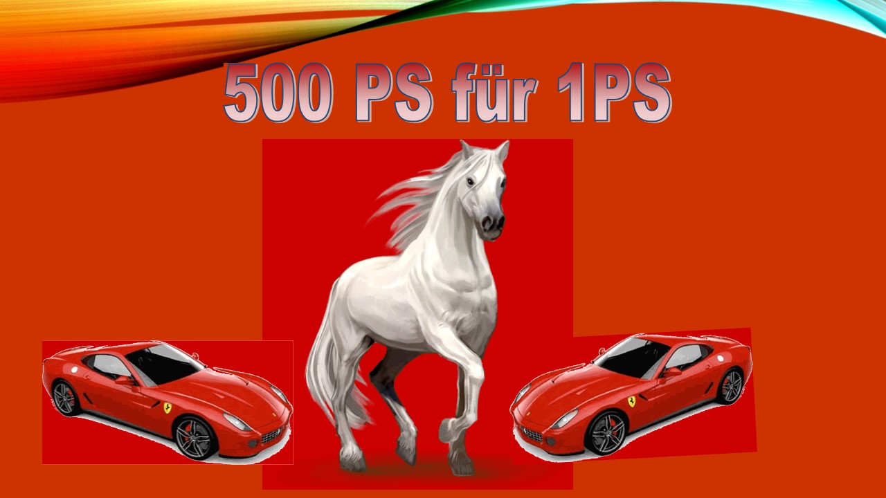 "500 PS für 1 PS" Ferrari-Charity-Event in Wien