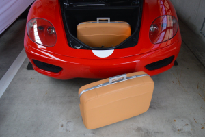 2 Original Ferrari F360 Koffer - Farbe beige (skin)