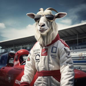 rayben4101_Goat_in_a_formula_one_dress_standing_in_front_of_a_f_d6d6c7e0-d67c-41d3-9f04-978b520f0d09.png