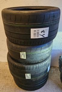 Satz neuer Semislicks Porsche 911 992 GT3 RS 275/35 ZR20 & 335/30 ZR21 Goodyear Eagle F1 SuperSport R N0