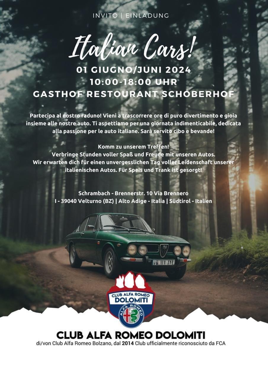 Treffen CLUB ALFA ROMEO DOLOMITI