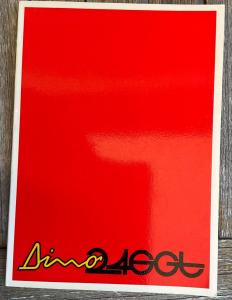 Ferrari Dino 246 GT Bedienungsanleitung ab VIN 02132