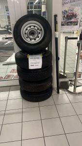 fünf Campagnolo Felgen für Ferrari 275 330