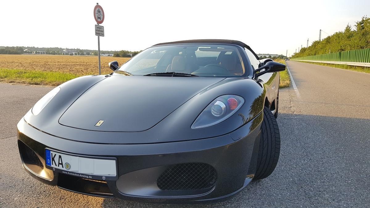 F430 Spyder Schwarz / Beige 35000km BJ 2007